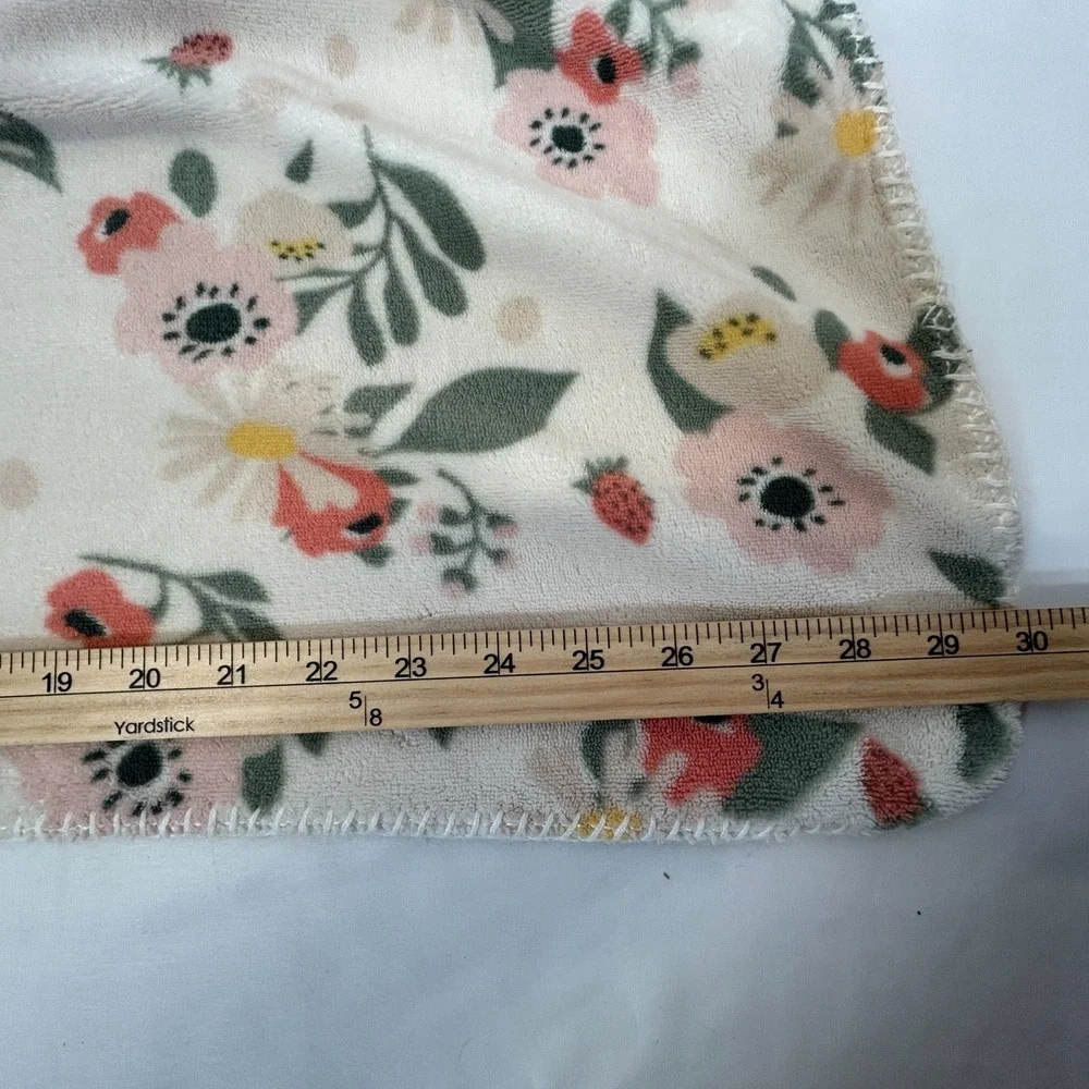Cloud Island Baby Blanket Aesthetic Cottage Boho Lovey Thick Sherpa Soft Infant